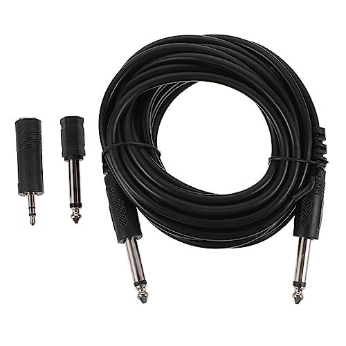 YARNOW 1 Satz Gitarrenkabel mit Adapter Professionelles Instrumentenkabel für Gitarre und Bass Strapazierfähig Flexibel und Rauschgeschützt für Musiker und Auftritte YARNOW 1 Satz Gitarrenkabel mit Adapter Professionelles Instrumentenkabel für Gitarre und Bass Strapazierfähig Flexibel und Rauschgeschützt für Musiker und Auftritte von YARNOW