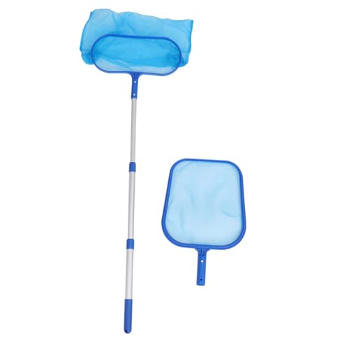 YARNOW 1 Satz Schwimmbad Reinigungswerkzeugen Professionelles Netz mit Teleskopierbarem Griff zum von Blättern Kleinen Fischen und Schmutz im Pool Robustes Tragbares Design mit Feinem von YARNOW