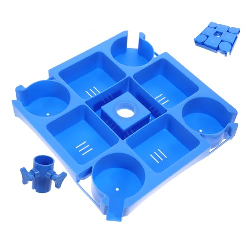 YARNOW 1 Set Getränkehalter Für Strandstühle Pool Strandschirm Tablett Tisch Strand Sand Getränkehalter Strandschirm Tisch Tablett Getränkehalter Für Den Wiederverwendbar von YARNOW