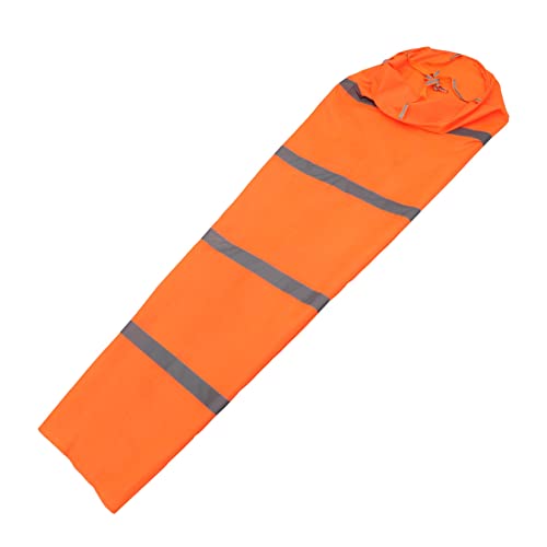 YARNOW 1stück Outdoor Windsock Orange Reflektierender Windrichtungsanzeiger Für Garten Und Flughafen Wetterfest Und Installieren Für Dekoration Und Windmessung von YARNOW