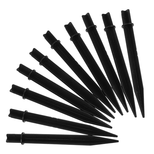 YARNOW 10 Stück Teiliges Solar Lampen Erdspieße Ersatzspieße für Garten und Solarleuchten Robust und Installieren Geeignet für Außenbereiche Wie Garten und Wegebeleuchtung von YARNOW