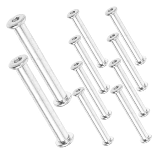 YARNOW 10 Stück Teiliges Wetterfeste Terrassenschirm Schrauben Robuste Parasol Befestigungselemente für Outdoor Sonnenschirme Langlebige Einfach zu Montierende Ersatzschrauben mit von YARNOW
