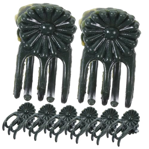 YARNOW 100 Stück Grüne Orchideen Klammern aus Kunststoff Wetterfeste Pflanzenklammern für Rankpflanzen Vielseitige Stützclips für Orchideen Gemüse Blumen und Kletterpflanzen im Garten YARNOW 100 Stück Grüne Orchideen Klammern aus Kunststoff Wetterfeste Pflanzenklammern für Rankpflanzen Vielseitige Stützclips für Orchideen Gemüse Blumen und Kletterpflanzen im Garten von YARNOW