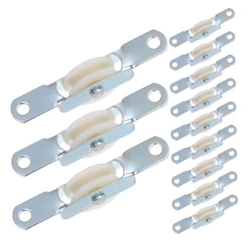 YARNOW 12 Stück Teiliges Patio Schirm Ersatzteile Schlittenpulley für Garten Sonnenschirm Leicht Kompatibel Einfache Installation für Terrasse Balkon Outdoor Reparatur von YARNOW