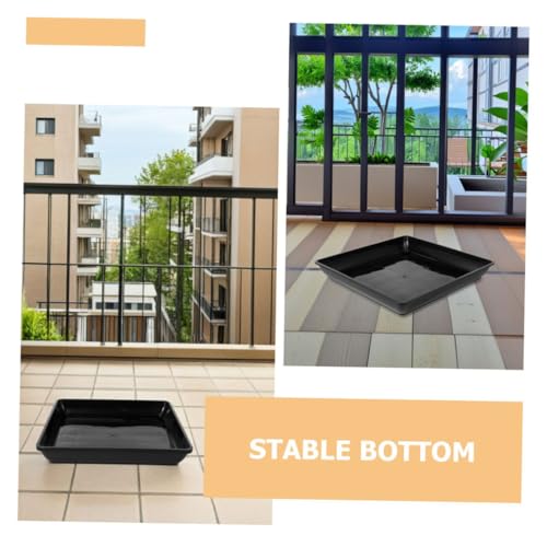 YARNOW 15 Stücke Untersetzer Für Töpfe Aus Kunststoff Quadratische Pflanzschalen Als Wasserauffangbehälter Für Zimmerpflanzen Und Blumen Im Innen Und Außenbereich Robust Und YARNOW 15 Stücke Untersetzer Für Töpfe Aus Kunststoff Quadratische Pflanzschalen Als Wasserauffangbehälter Für Zimmerpflanzen Und Blumen Im Innen Und Außenbereich Robust Und von YARNOW