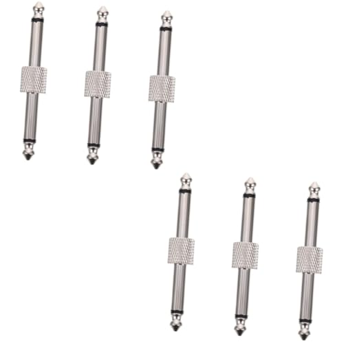 YARNOW 2 Sätze Gitarren Pedal Patch Stecker Praktische Audio Verbindung Für Effektpedale Kompatibel Mit Meisten Marken Einfache Installation Langlebig Und Geräuschreduzierend 3 Stücke * 2 YARNOW 2 Sätze Gitarren Pedal Patch Stecker Praktische Audio Verbindung Für Effektpedale Kompatibel Mit Meisten Marken Einfache Installation Langlebig Und Geräuschreduzierend 3 Stücke * 2 von YARNOW