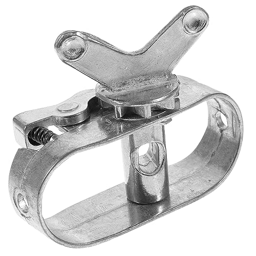YARNOW 2 Stck. Schwimmbadwinde Poolwinde Poolabdeckungskabel Schwimmbeckenabdeckung Winde Pool-seilwinde Pool Kabel Ratsche Spanner Schwarz Winterfest Machen Pooldraht Silver Aluminium von YARNOW