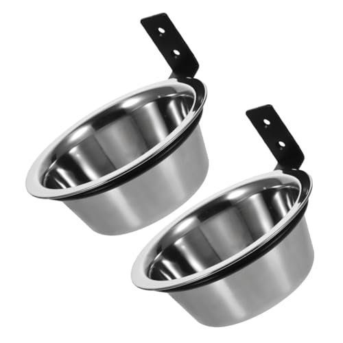 YARNOW 2 Stück Erhöhte Fressnäpfe Halterung für Futter und Wasser und Einfach zu Reinigen von YARNOW