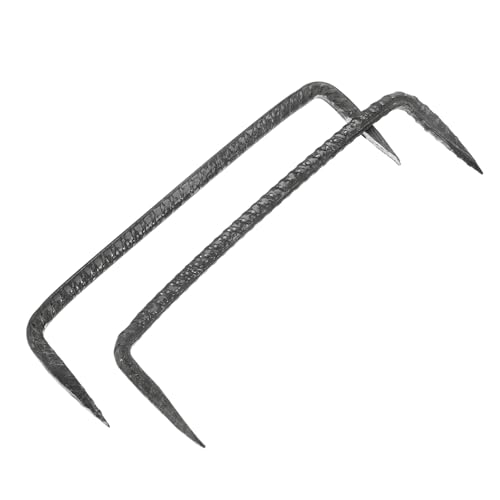 YARNOW 2 Stück Nägel mit Doppelspitze Robuste Spitze Nägel für Holzarbeiten für Verschiedene Projekte und Langlebige Befestigungen YARNOW 2 Stück Nägel mit Doppelspitze Robuste Spitze Nägel für Holzarbeiten für Verschiedene Projekte und Langlebige Befestigungen von YARNOW