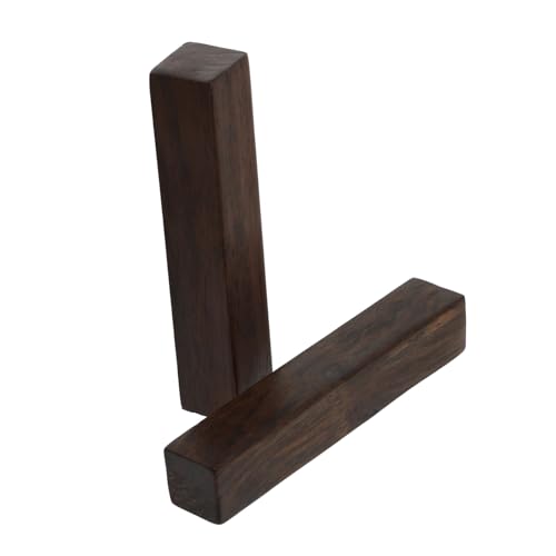 YARNOW 2 Stück Schwarzer Holz kalligraphie Briefbeschwerer Stabiles Formfestes Schreibzubehör für Chinesische Kalligraphie Tuschemalerei Schwerer Papierhalter für Büro und Studio YARNOW 2 Stück Schwarzer Holz kalligraphie Briefbeschwerer Stabiles Formfestes Schreibzubehör für Chinesische Kalligraphie Tuschemalerei Schwerer Papierhalter für Büro und Studio von YARNOW