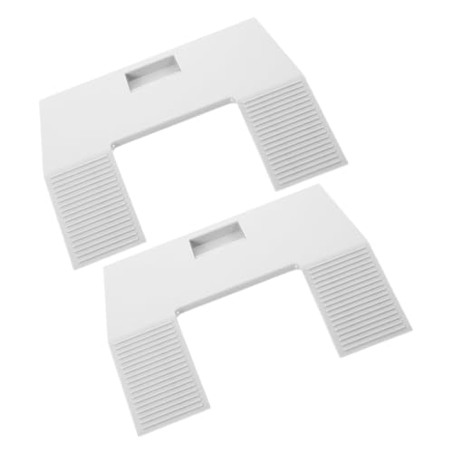 YARNOW 2 Stück Stabile Schildkrötenplattform mit Starkem Saugnapf Robuste Kletterrampe und Sonnenbad Insel für Wasserschildkröten Teiliges Sicherer Halt im Aquarium und Terrarium Zubehör von YARNOW