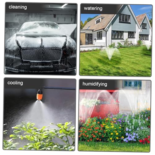 YARNOW 2 Stück Teiliges Edelstahl Nebeldüse Sprühdüse Gartenschlauchaufsatz mit Fächerstrahl für Bewässerung Autowäsche Industrie und Gewächshaus Anwendung YARNOW 2 Stück Teiliges Edelstahl Nebeldüse Sprühdüse Gartenschlauchaufsatz mit Fächerstrahl für Bewässerung Autowäsche Industrie und Gewächshaus Anwendung von YARNOW