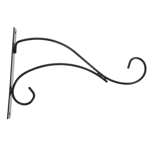 YARNOW 2 Stück Teiliges Metall-wandhaken- Schwerlast Pflanzhalter für Blumentöpfe Laternen und Hängebügel Wetterfeste Wandhalterung für Balkon Garten und Innenräume Platzsparende von YARNOW