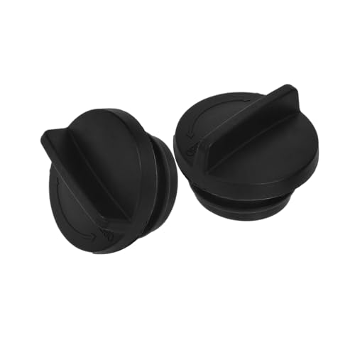 YARNOW 2 Stück Teiliges Set Parasol Basis Schutz Abdeckung mit Ablauflöchern Robustes Lochstopfen Set für Sonnenschirmständer Einfache Installation Wasserabweisend Geeignet für Outdoor von YARNOW