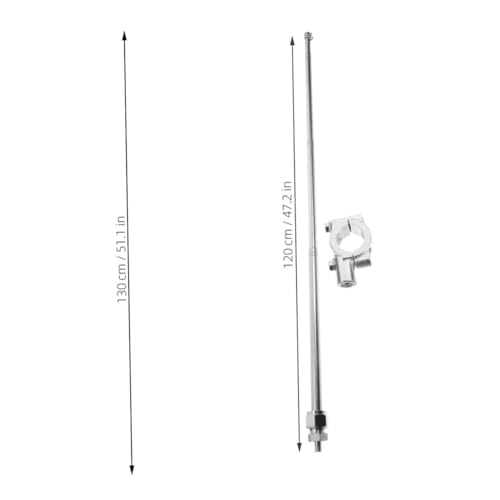 YARNOW 2 Stück Teleskop-fahnenmast Fahrrad Motorrad Flaggenhalter Robuster Universalhalterung für Outdoor Sicherheits-flaggenhalterung YARNOW 2 Stück Teleskop-fahnenmast Fahrrad Motorrad Flaggenhalter Robuster Universalhalterung für Outdoor Sicherheits-flaggenhalterung von YARNOW