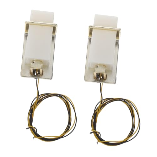 YARNOW 2 Stück Wandlampen Goldfarben DIY Miniatur Dekoration Zubehör für Puppenstube Vielseitig für Kinderzimmer und Deko YARNOW 2 Stück Wandlampen Goldfarben DIY Miniatur Dekoration Zubehör für Puppenstube Vielseitig für Kinderzimmer und Deko von YARNOW