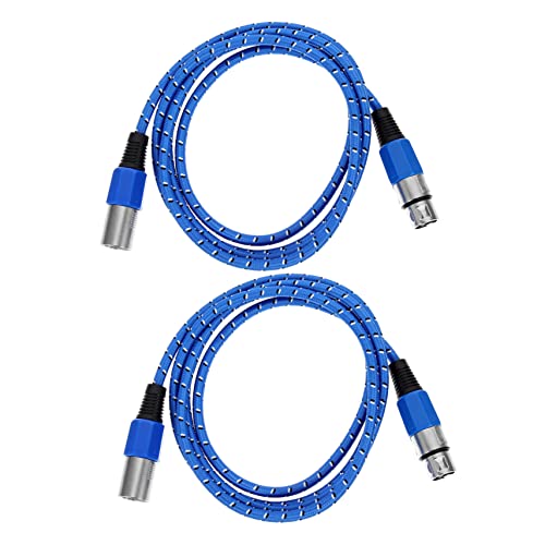YARNOW 2 Stück Xlr Mikrofonkabel Geflochtene Audio Kabel für Studio Bühne und Heimkino Verlustfreie Signalübertragung Strapazierfähig für Ktv und Konferenzen YARNOW 2 Stück Xlr Mikrofonkabel Geflochtene Audio Kabel für Studio Bühne und Heimkino Verlustfreie Signalübertragung Strapazierfähig für Ktv und Konferenzen von YARNOW