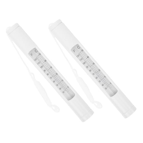 YARNOW 2 Stücke Großes Einfach Ablesbares Thermometer für Wasser mit Schnur für und Außenschwimmbäder Spas und Aquarien YARNOW 2 Stücke Großes Einfach Ablesbares Thermometer für Wasser mit Schnur für und Außenschwimmbäder Spas und Aquarien von YARNOW