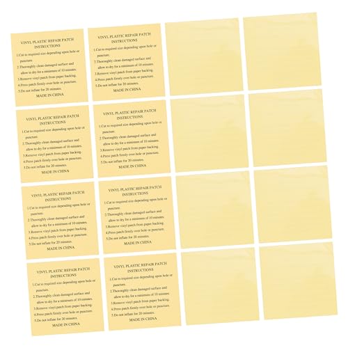 YARNOW 20 Stück Reparaturflicken Selbstklebend Reparaturset für Aufblasbare Spielzeuge Schwimmringe und Pools und Reparaturpatches Einfach Anzuwenden von YARNOW