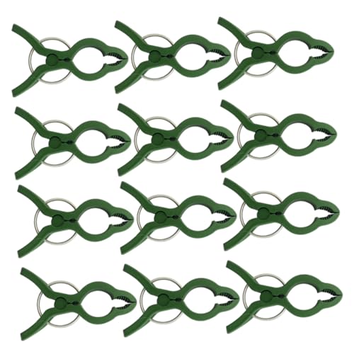 YARNOW 25 Stück Pflanzenclips aus Grünem Kunststoff Stabile Befestigungsklammern für Gartenpflanzen Vielseitige Rankhilfen für Blumen und Orchideen Praktisches Pflanzenfixieren im Garten YARNOW 25 Stück Pflanzenclips aus Grünem Kunststoff Stabile Befestigungsklammern für Gartenpflanzen Vielseitige Rankhilfen für Blumen und Orchideen Praktisches Pflanzenfixieren im Garten von YARNOW