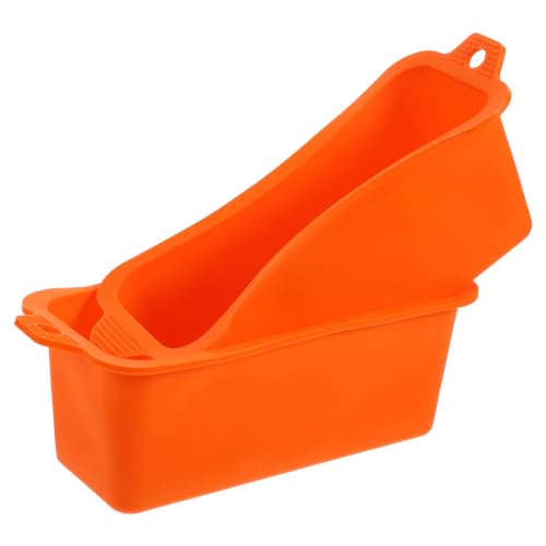 YARNOW 2St Auffangbehälter für Grillfett Anlasser Ofen Kastenform Aluminiumfolie Kühlregal Zinn kochplatte backschüsseln Auffangwannenauskleidung Einsatz für Auffangwanne Kieselgel Orange YARNOW 2St Auffangbehälter für Grillfett Anlasser Ofen Kastenform Aluminiumfolie Kühlregal Zinn kochplatte backschüsseln Auffangwannenauskleidung Einsatz für Auffangwanne Kieselgel Orange von YARNOW