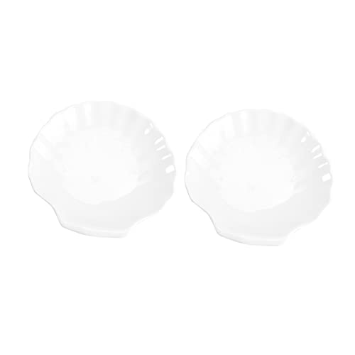 YARNOW 2st Runde Servierplatte Dessertteller Pastateller Aus Keramik Salatteller Ketchup-Gericht Kleine Servierteller Dekorativer Speiseteller Keramik Muschel Sushi-Gericht Hülse Snack YARNOW 2st Runde Servierplatte Dessertteller Pastateller Aus Keramik Salatteller Ketchup-Gericht Kleine Servierteller Dekorativer Speiseteller Keramik Muschel Sushi-Gericht Hülse Snack von YARNOW