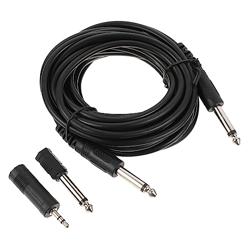 YARNOW 3 Sätze Gitarrenkabel Professionelles Instrumentenkabel mit Adapter für Gitarre und Bass Robuste Flexible Verbindung für Optimale Signalübertragung und Reinen YARNOW 3 Sätze Gitarrenkabel Professionelles Instrumentenkabel mit Adapter für Gitarre und Bass Robuste Flexible Verbindung für Optimale Signalübertragung und Reinen von YARNOW