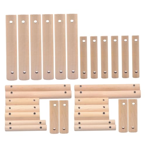 YARNOW 30 Stück Vogelkäfig Zubehör Runde Stäbe Zubehör Für Unzertrennliche Kaubares Vogelspielzeug Holz Kleine Dübel Gebohrte Holzdübel Runde Holzhandwerksstäbe Unbehandelte YARNOW 30 Stück Vogelkäfig Zubehör Runde Stäbe Zubehör Für Unzertrennliche Kaubares Vogelspielzeug Holz Kleine Dübel Gebohrte Holzdübel Runde Holzhandwerksstäbe Unbehandelte von YARNOW