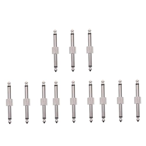 YARNOW 4 Sätze Gitarren Pedal Anschlusskuppler Hochwertige Audio Verbindung Für Effektpedale Kompatibel Mit Meisten Marken Für Gitarreneffektgeräte 3 Stücke * 4 YARNOW 4 Sätze Gitarren Pedal Anschlusskuppler Hochwertige Audio Verbindung Für Effektpedale Kompatibel Mit Meisten Marken Für Gitarreneffektgeräte 3 Stücke * 4 von YARNOW