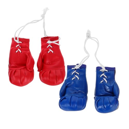 YARNOW 4 Stück Mini Boxhandschuhe Schlüsselständer Boxhandschuhe Haustier Set Hausschuhe Spa Hausschuhe Hausschuhe Tasche Gestanzte Boxhandschuhe Gamepad Decke von YARNOW