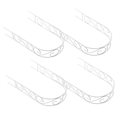 YARNOW 4 Stück Mini-eisenbogen-spalier für Kletterpflanzen Kompakter Gartendekor mit Retro-Design Einfacher Aufbau Vielseitig Einsetzbar für Blumen Weinreben und Topfpflanzen YARNOW 4 Stück Mini-eisenbogen-spalier für Kletterpflanzen Kompakter Gartendekor mit Retro-Design Einfacher Aufbau Vielseitig Einsetzbar für Blumen Weinreben und Topfpflanzen von YARNOW