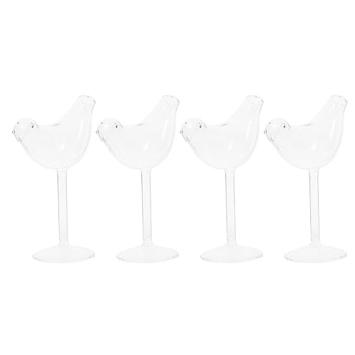 Cocktailgläser Set Martini Glas: 2er Set Weingläser Mit Stiel Sektgläser Kristall Für Home Bar Restaurant von YARNOW