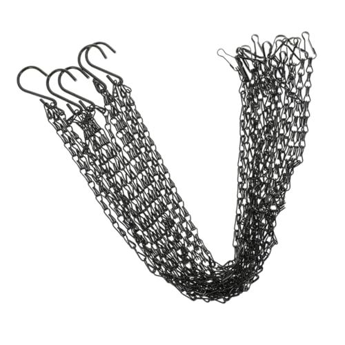 YARNOW 5 Stück Metallkette für Hängeampeln Blumenampel und Gartenpflanzen Wetterfeste Robuste Ersatzkette mit Hoher Tragkraft für Blumentöpfe Laternen und Vogelhäuser YARNOW 5 Stück Metallkette für Hängeampeln Blumenampel und Gartenpflanzen Wetterfeste Robuste Ersatzkette mit Hoher Tragkraft für Blumentöpfe Laternen und Vogelhäuser von YARNOW