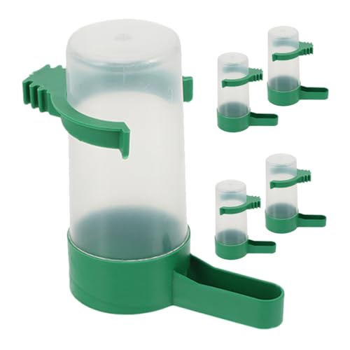 YARNOW 5 Stück Teiliges Automatisches Vogeltränken aus Kunststoff Auslaufsicherer Wasserspender für Papageien und Wellensittiche Leicht zu Reinigen Zubehör für Vogelkäfige YARNOW 5 Stück Teiliges Automatisches Vogeltränken aus Kunststoff Auslaufsicherer Wasserspender für Papageien und Wellensittiche Leicht zu Reinigen Zubehör für Vogelkäfige von YARNOW