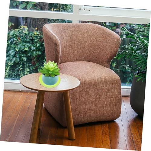 YARNOW 50 Stück Runde Pflanzentopf untersetzer aus Kunststoff Außendurchmesser Innendurchmesser Langlebig Leicht Geeignet für Sukkulenten und Blumentöpfe von YARNOW