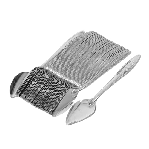 YARNOW 50 Stück Teiliges Parrot Fütterungslöffel aus Edelstahl Handliches Vogelfütterungsbesteck Ergonomische Löffelform für Sichere Fütterung von Jungvögeln Tragbar und Langlebig für YARNOW 50 Stück Teiliges Parrot Fütterungslöffel aus Edelstahl Handliches Vogelfütterungsbesteck Ergonomische Löffelform für Sichere Fütterung von Jungvögeln Tragbar und Langlebig für von YARNOW