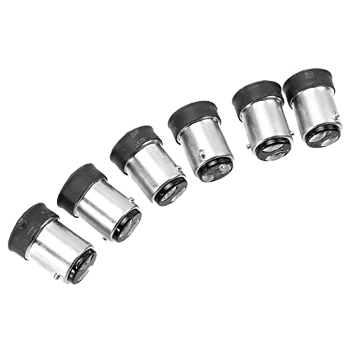YARNOW 6 Stück B15 Auf E14 Lampenfassung Adapter Glühbirne Konverter Adapter Kunststoff Kandelaber Sockel Adapter von YARNOW