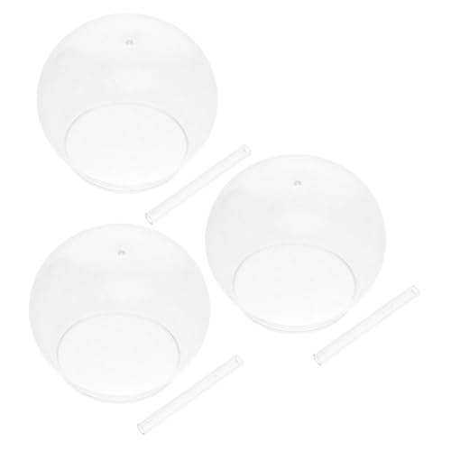 YARNOW 6 Stück Japanisches Windspiel Teiliges DIY Transparente Glasglocken Handgefertigt Vielseitige Garten und Wohnraumdekoration Besonderes Windaktivierter Klanganhänger von YARNOW