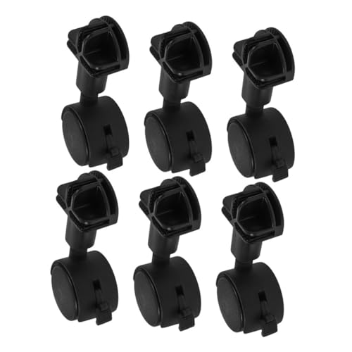 YARNOW 6stücke Katzenrad Mit Lenkrollen Für Tierkäfige Installieren Robuste Räder Für Katzen Und Hundetransporter Kompatibel Für Müheloses Bewegen von YARNOW