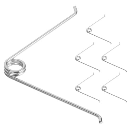 YARNOW 6st Grifffeder Druckfedern Frühling Kleine Torsionsfeder Aus Edelstahl Stutzfedern Wire Astschere V-förmige Feder Komponenten für Gartenscherenfedern von YARNOW