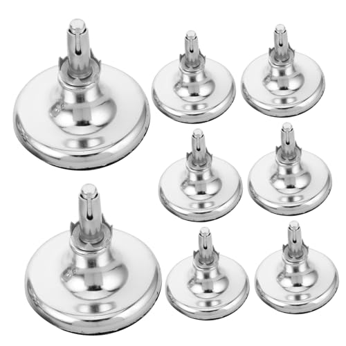YARNOW 8 Stück Möbelbettfüße Möbelbeine Bettstopper, Um EIN Verrutschen Zu Verhindern Runde Gummifüße Gleiter Für Bürostühle Möbelschiebebad Möbelfüße Plastik Silver YARNOW 8 Stück Möbelbettfüße Möbelbeine Bettstopper, Um EIN Verrutschen Zu Verhindern Runde Gummifüße Gleiter Für Bürostühle Möbelschiebebad Möbelfüße Plastik Silver von YARNOW