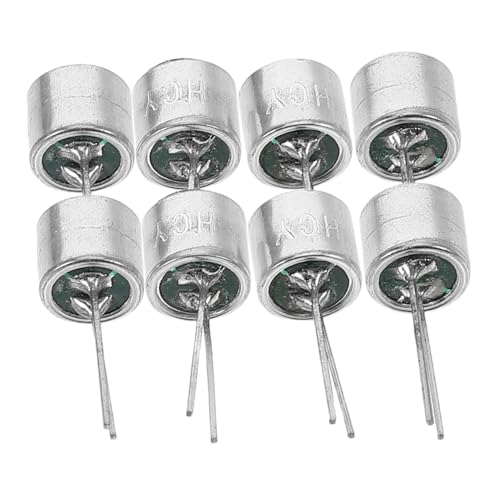 YARNOW 8 Stück Teiliges Elektret Mikrofon für Sprachsteuerung und Audioaufnahme Hochsensitives Sicherheitsmikrofon mit Langlebiger Bauweise für Zuhause und Büro YARNOW 8 Stück Teiliges Elektret Mikrofon für Sprachsteuerung und Audioaufnahme Hochsensitives Sicherheitsmikrofon mit Langlebiger Bauweise für Zuhause und Büro von YARNOW