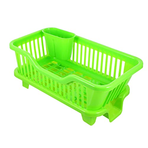 YARNOW Abtropfgestell Grün Geschirr Set Escurridor De para Fregadero Glas Geschirr Set Geschirr Abtropfgestell Geschirr Abtropfgestell Küchenspüle Organisator Küchenbesteck Halter von YARNOW