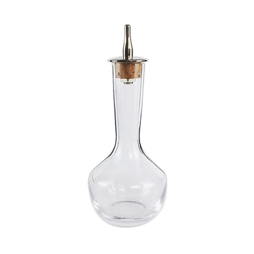 YARNOW Bitters Flaschen Kristall Whisky Glas Dahs Flasche Kork Dash Dispenser Absinth Getränke Verkostung Tasse mit Deckel für Cocktail Bar Pub 90Ml Zufällige Farbe von YARNOW