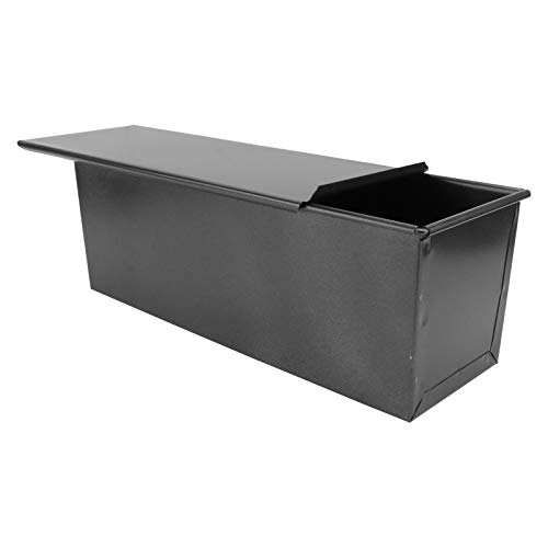 Brotbackform Mit Deckel Antihaftbeschichtet Kastenform Toastbrot Backform Rechteckig Schwarz 33X12,3X11Cm Für 750G Brot Backen Zuhause Brotbackform Mit Deckel Antihaftbeschichtet Kastenform Toastbrot Backform Rechteckig Schwarz 33X12,3X11Cm Für 750G Brot Backen Zuhause von YARNOW