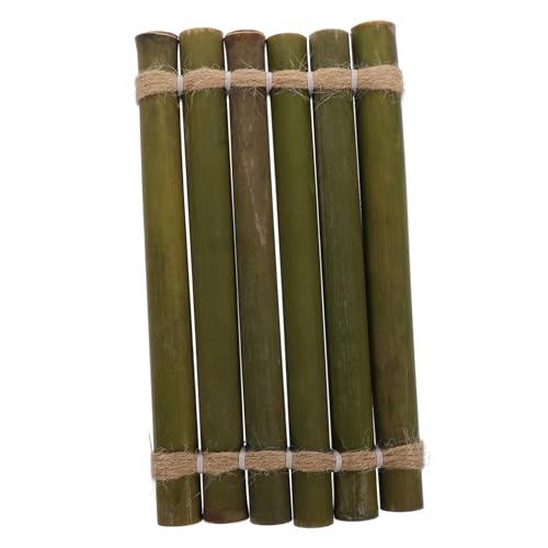 YARNOW Dekorative Ornamente Aus Bambusfloß Dekorationen Für Aquarien Brunnen Wasser Tank Schüssel Aquarium Fisch Teich Besonderheit Mini Fließendes Brett DIY Bambus- Green YARNOW Dekorative Ornamente Aus Bambusfloß Dekorationen Für Aquarien Brunnen Wasser Tank Schüssel Aquarium Fisch Teich Besonderheit Mini Fließendes Brett DIY Bambus- Green von YARNOW