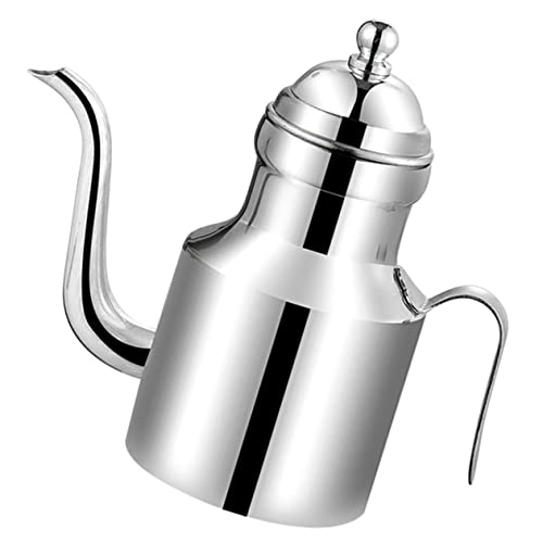 YARNOW Öltopf Aus Edelstahl 325 Ml Unverzichtbar Für Die Küche Zum Kochen Von Öl Aufbewahrungsbehälter Für Frittieröl Fettbehälter Ohne Griff von YARNOW
