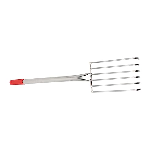 YARNOW Gartenrechen Clearing Rasen Rechen Reinigungsrechen Gras Nivellierung Landschaft Rechen Werkzeug Strandzubehör Shell-Grab-rechen Handkrallenrechen Laubrechen Rostfreier Stahl von YARNOW
