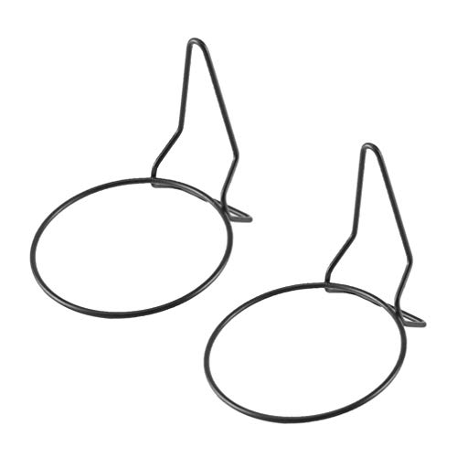 YARNOW 2stücke Blumenhängeregal Aus Eisen Blumentopfhalter Mit Haken Für Zuhause Schwarz Für Balkon Fensterbank Und Garten Stabil Und Langlebig YARNOW 2stücke Blumenhängeregal Aus Eisen Blumentopfhalter Mit Haken Für Zuhause Schwarz Für Balkon Fensterbank Und Garten Stabil Und Langlebig von YARNOW