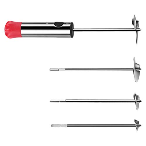 YARNOW Gemüse-Corer Mehrzweck-Obst-Corer mit Rutschfestem Griff 4-Größen-Gemüsebohrer aus Edelstahl Und Spiralisierer zum Entkernen Und Aushöhlen von Zucchini Kartoffeln Birnen Und von YARNOW